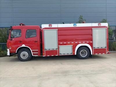 東風華神7.7T水罐/泡沫消防車 程力集團應急裝備矩陣中的城市守護者